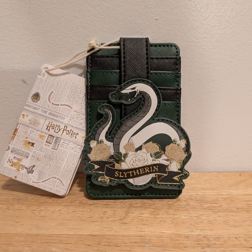 Loungefly Green and Black Card Holder